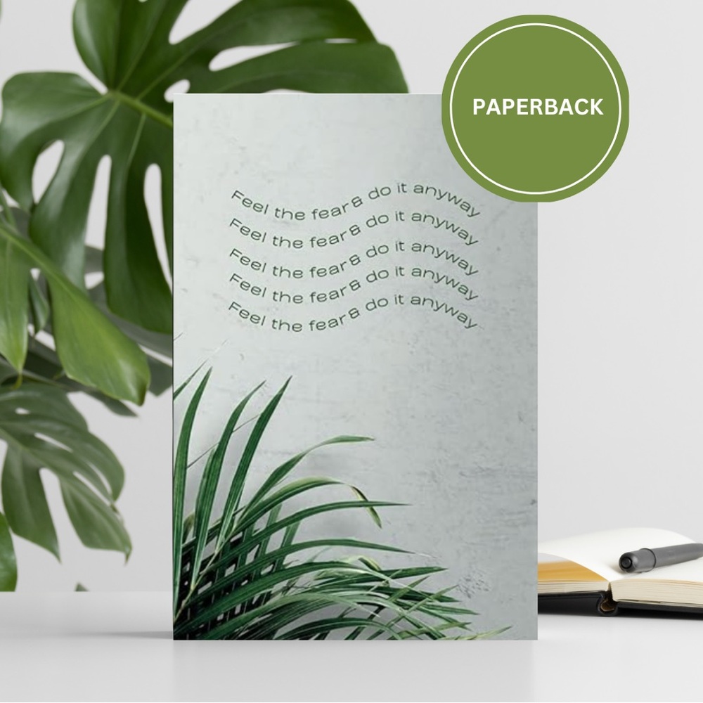 Multi-purpose Motivational Paperback Notebook